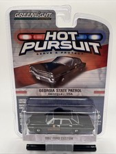 Greenlight Limited Hot Pursuit Georgia State Patrol 1967 Ford Custom 1:64Diecast