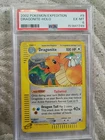 PSA 6 Pokémon TCG Dragonite Expedition Base Set Holo Rare Card 9/165