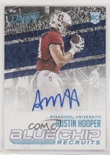 2016 Panini Prestige Blue Chip Recruits Ink 3/100 Austin Hooper #3 Auto xr1
