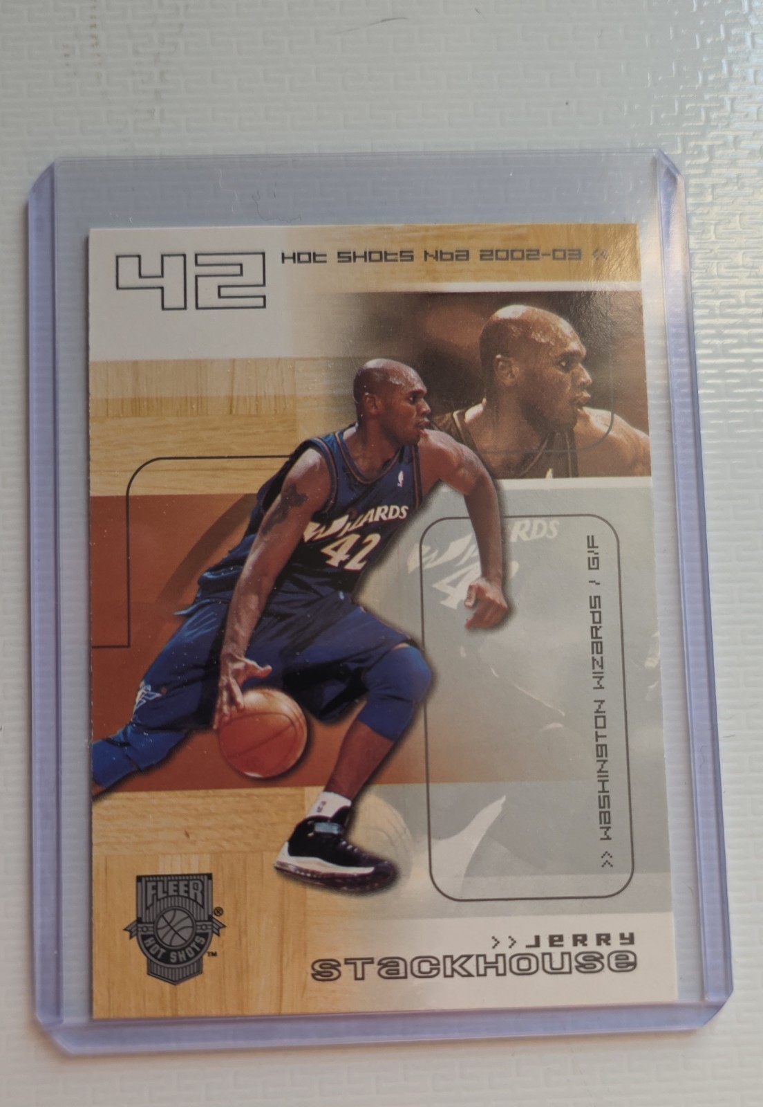 2002-03 Fleer Hot Shots - Jerry Stackhouse #54 Hot Hands /199