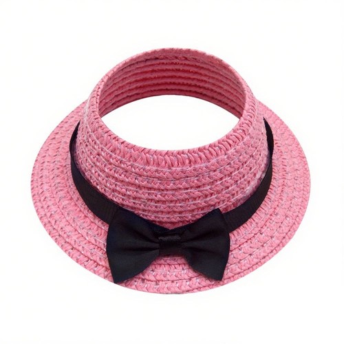 Camera Sitting Straw Hat BOW Stylebow DIY Gift Summer Accessories - Picture 11 of 22