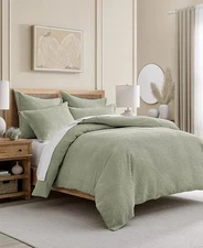 Levtex Home  Mills Waffle  Duvet Cover Full / Queen (NO SHAMS)