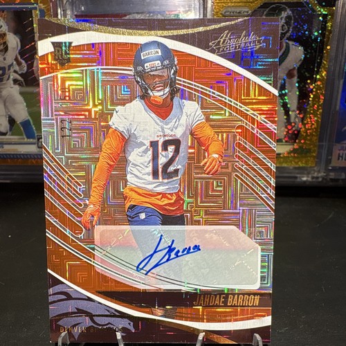 2025 Panini Absolute Countdown Calendar Jahdae Barron Base (RAW)