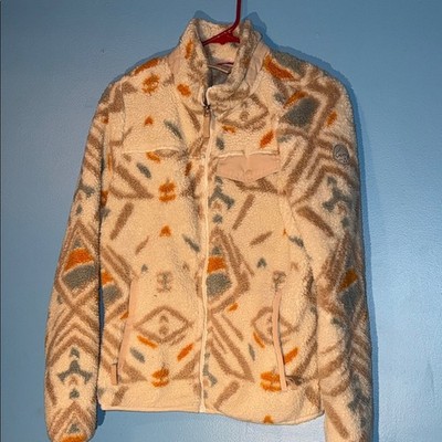 Gerry Patterned Fleece Jacket SMALL