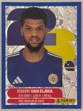 Roshon Van Eijma Panini FIFA World Cup 2026 - Blue Crumple Parallels 