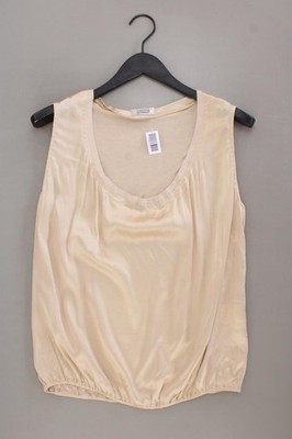   Steffen Schraut Seidenbluse Classic Bluse für Damen Gr. 42, L Ärmellos creme  