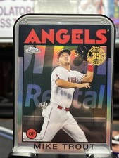 2021 Topps Chrome - 1986 Topps Baseball Mike Trout #86BC-2