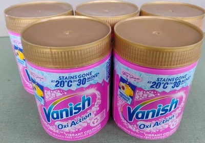Vanish Oxi Action 5-Pack Vibrant Colours 470g Bleach Free