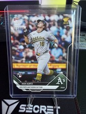 2025 Topps Now Nick Kurtz Rookie Cup Black Refractor 01/10. RC-2