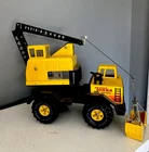 Vintage Tonka Turbo-Diesel Crane Truck 1980's