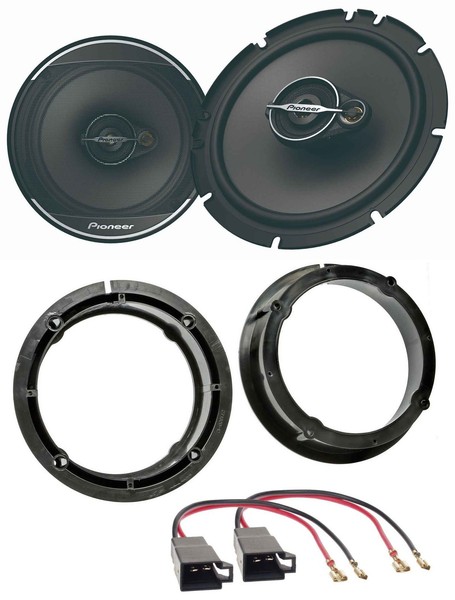 Pioneer 16,5Cm 3-Wege 320Watt Lautsprecher FüR Audi Seat Skoda VW TüR Front Heck-image