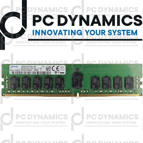 Samsung 8GB DDR4-2133 ECC Registered – PC4-2133P – M393A1G40EB1-CPB 1Rx4 SERVER