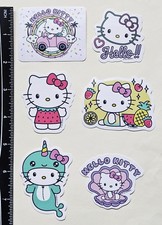 Hello Kitty / 6 Vinyl Stickers.