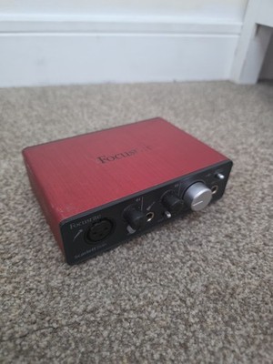 Focusrite Scarlett Solo 1. Gen USB Audio Interface UNGETESTET