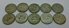 (Lot 4) 1965-69 40% Silver Kennedy Half Dollar Lot Of 10 Halves