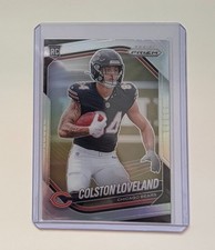 2025 Panini Prizm Colston Loveland Silver Prizm Rookie RC #319 Bears