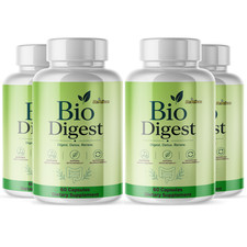 Bio Digest-Gut & Digestive Support- 4 Bottles- 240 Capsules