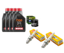KIT/TAGLIANDO DUCATI MONSTER 696 2008 2014 4LMOTUL 15W50 FILTRO OLIO CANDELE