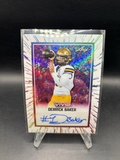 2025 Leaf Vivid Derrick White Refractor /5 AUTO Rookie  #BA-DB1