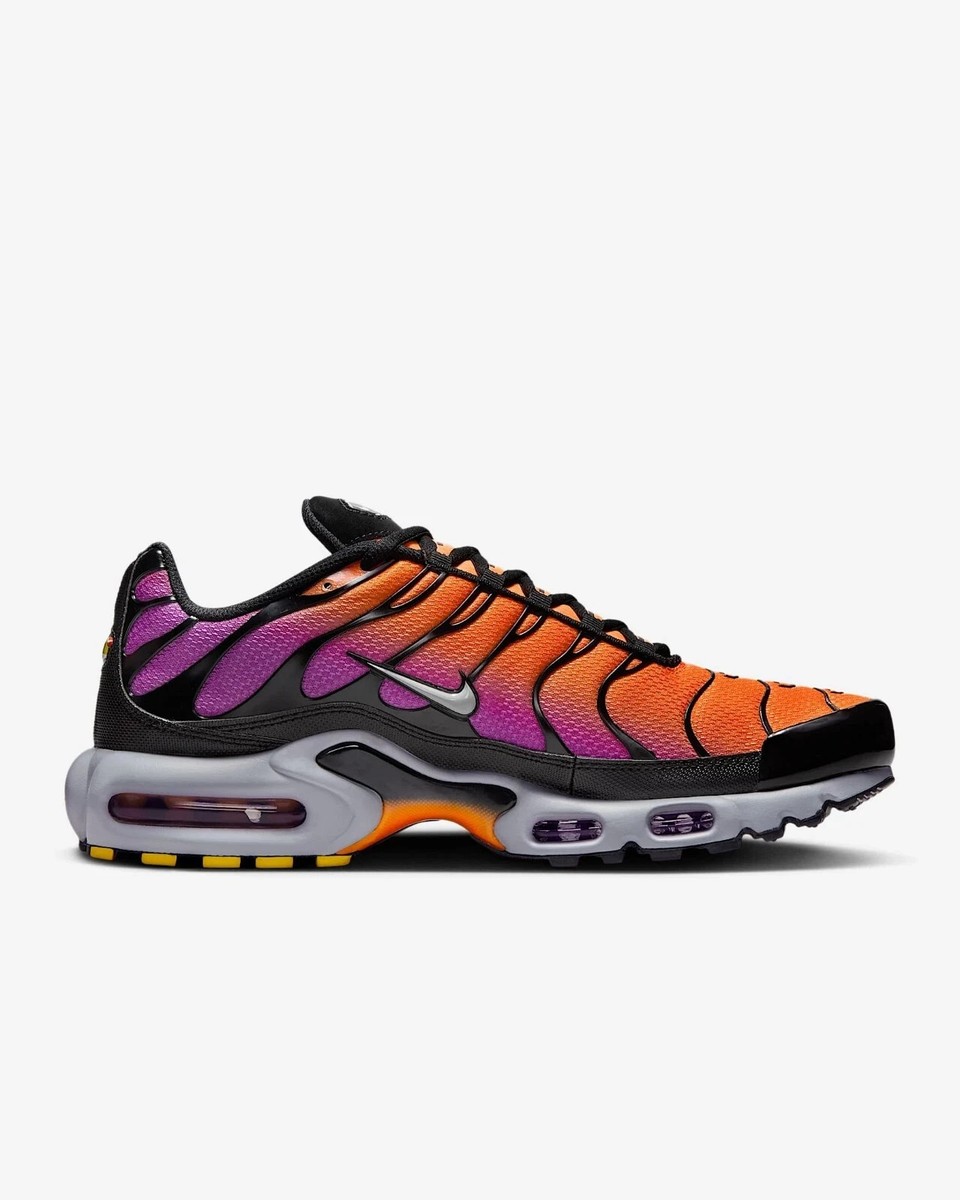 Nike Air Max Plus 紫黒橙 Tnシステム　新品未使用 Size 10.5 - Nike Air Max Plus Total Orange Vivid Purple for sale
