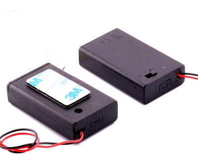 4 Pack AAA 3 Slot Battery Holder Box w Switch 3M Pad Arduino DIY Projects
