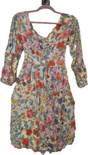 Mandy floral summer  Dress Size UK M-L