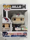 Funko POP!  NFL Buffalo Bills Josh Allen Stiff Arm  #249 Fanatics  w/ Protector