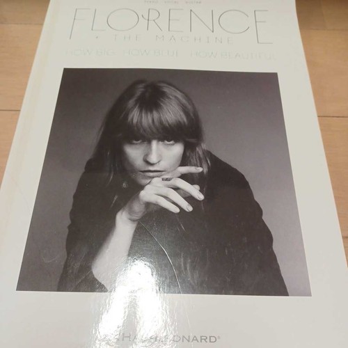 Rare FLORENCE +THE MACHINE HOW BIG HOW BLUE HOW BEAUTIFUL Piano Score ...
