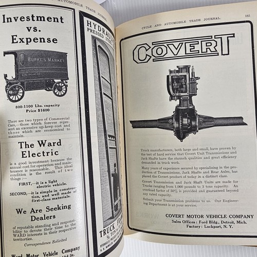 Cycle and Automobile Trade Journal,  October 1911, Hardback Book - Picture 3 of 12