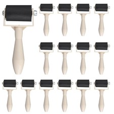 15 Pcs Rubber Brayer Roller Bulk, Small Printmaking Brayer Rollers 1.97 Inch ...