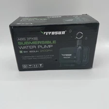 VIVOSUN 210GPH Submersible Water  Pump 800L/H 8W Ultra Quiet 3.3ft High Lift