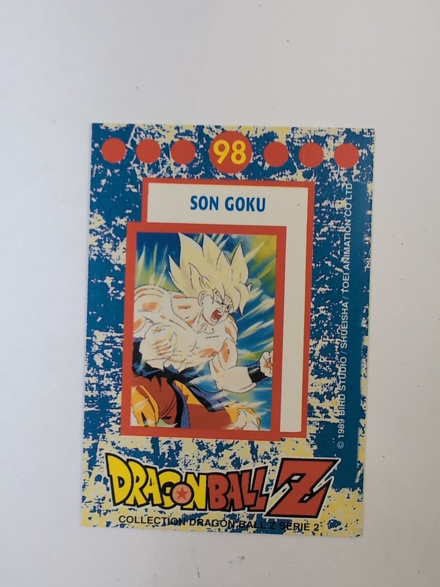 Son Goku #98 Dragon Ball Z 1989 Bird Studio Collection Series 2