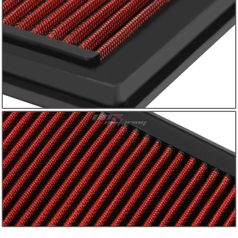 PARA 99-04 IMPREZA/LEGACY 2.5 ROJO REPUESTO CARRERAS FLUJO CAÍDA FILTRO DE AIRE Foto 3 de 4