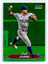 2024 Stadium Club #243 Josh Jung Chrome Green Refractors