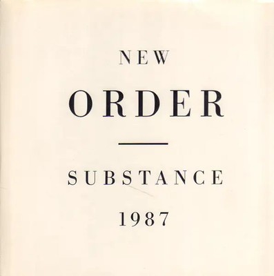 2xLP New Order Substance 1ST GERMAN EMBOSSED, BASS CLEF ON LABELS SIDE B/D