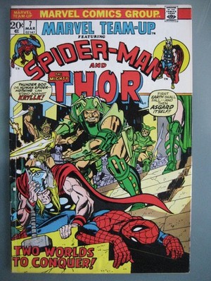 Marvel Team-Up #7 Marvel Comics 1973 1st app Kryllk the Cruel