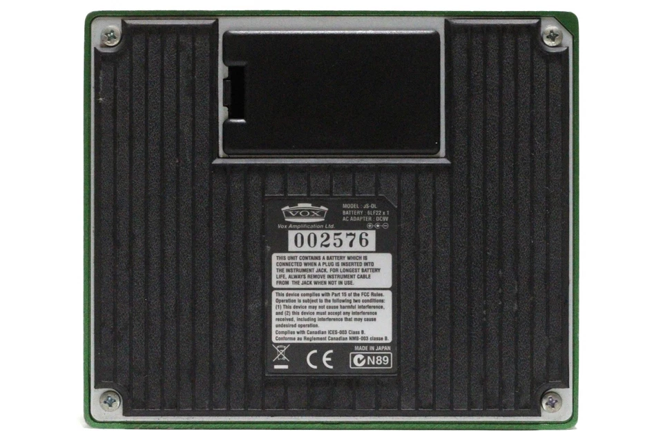 VOX Joe Satriani JS-DL Time Machine Made in Japan Guitar Effect Pedal - Image 2 of 4