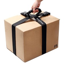 Box Carrying Strap with Handle, Handheld Belt for Safely Moving and Lifting H...