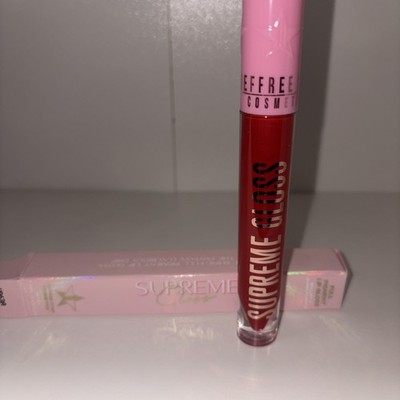 JEFFREE STAR COSMETICS Supreme Gloss Lip Gloss ~ Red Affair ~ Full Size .172 oz
