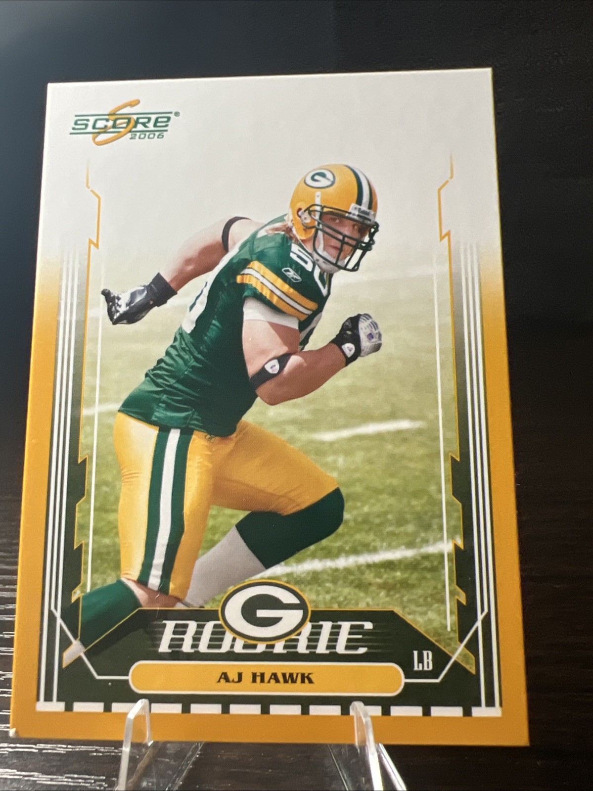 AJ Hawk Score #373 Gold