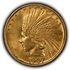 1907 G$10 Indian Head Gold Eagle - Luster - AU - SKU-G6401