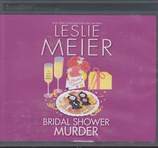 BRIDAL SHOWER MURDER by LESLIE MEIER ~ UNABRIDGED CD AUDIOBOOK