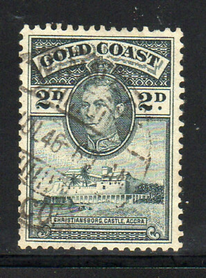 GOLD COAST #118 1938 2p KING GEORGE VI & CHRISTIANSBURG CASTLE MINT FVF ...