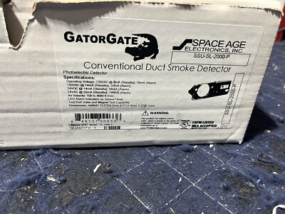 Space Age Electronics SSU-SL-2000-P - INTRUSION ACC - DUCT SMOKE DETECTOR