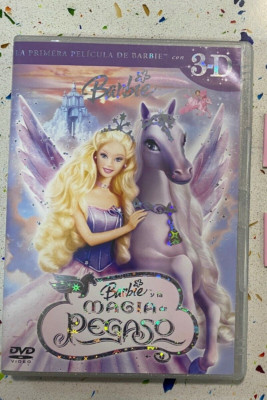 BARBIE Y LA MAGIA DE PEGASO 3D DVD ESPAÑOL INGLES ITALIANO