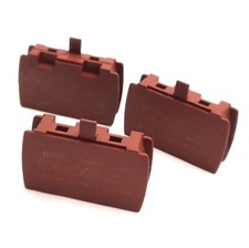 Lot of 3 Baco 23E01 Contact Blocks for 22mm Devices, Normally Closed, 660VAC 16A