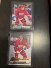 2015-16 Upper Deck Series 1 DYLAN LARKIN Young Guns and Canvas Young Guns RC
