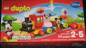 LEGO Disney DUPLO Set # 10597 Mickey & Minnie Birthday Parade Train  NEW Sealed