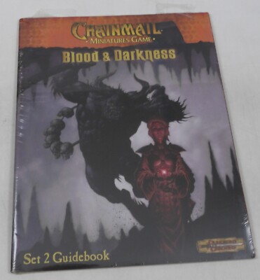 Chainmail Miniatures Game: Blood & Darkness Set 2 Guidebook SEALED D&D ...