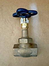 Nibco 1" Brass Globe Valve T-275-Y 300 SWP 600 WOG Threaded USA made